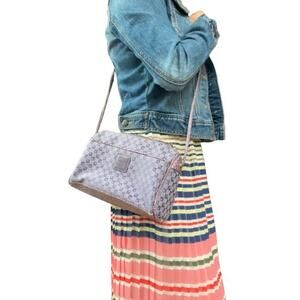 Vintage 90s Liz Claiborne LC Crossbody Purple Lavender Shoulder bag Purse